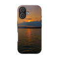 Sunset Lake Tough Phone Case — Durable Phone Cover with Scenic Sunset over Water