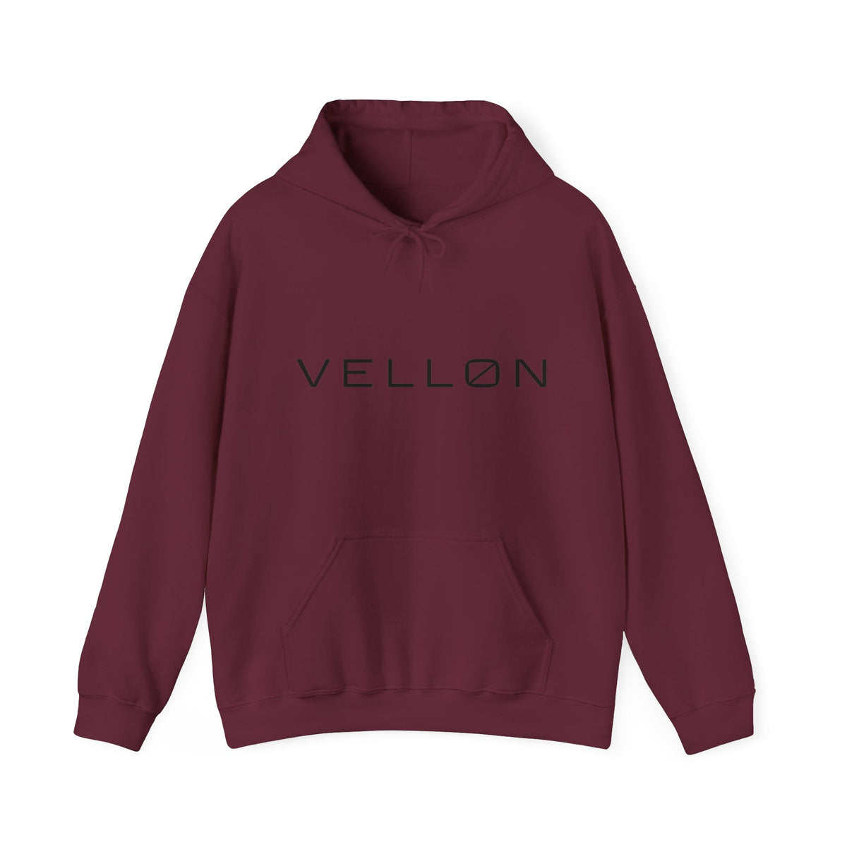 Vellon Mountain Logo Hoodie — Minimalist Outdoor Graphic Sweatshirt