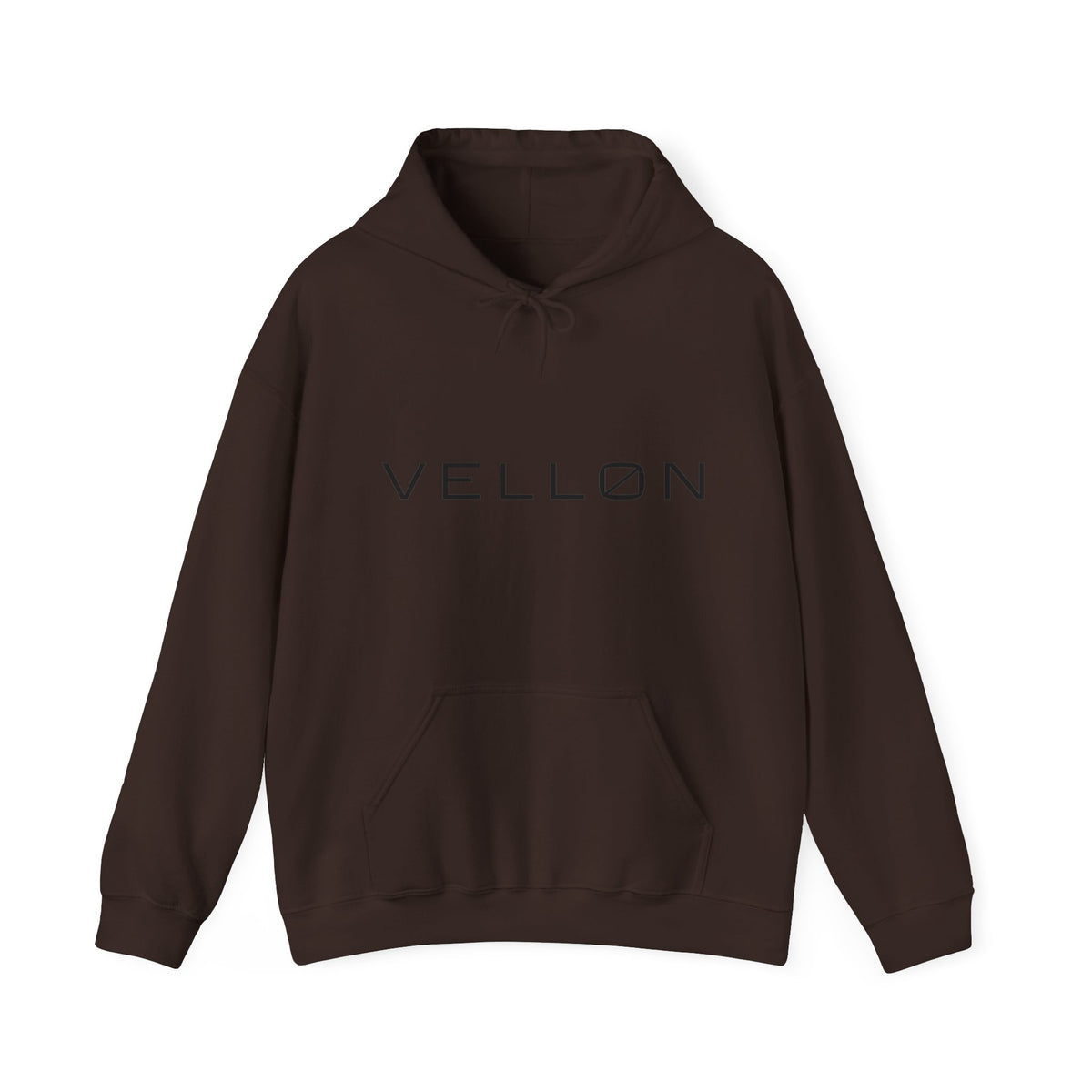 Vellon Mountain Logo Hoodie — Minimalist Outdoor Graphic Sweatshirt