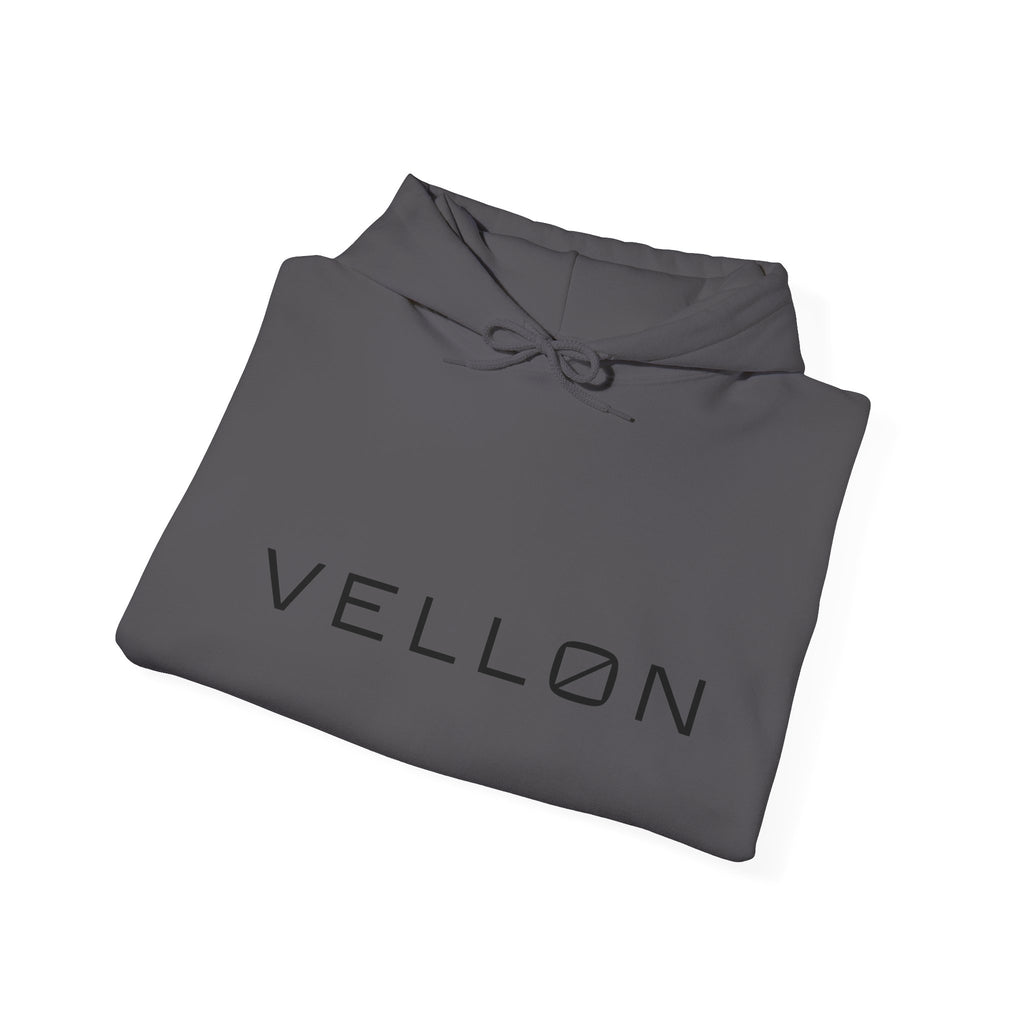 Vellon Mountain Logo Hoodie — Minimalist Outdoor Graphic Sweatshirt