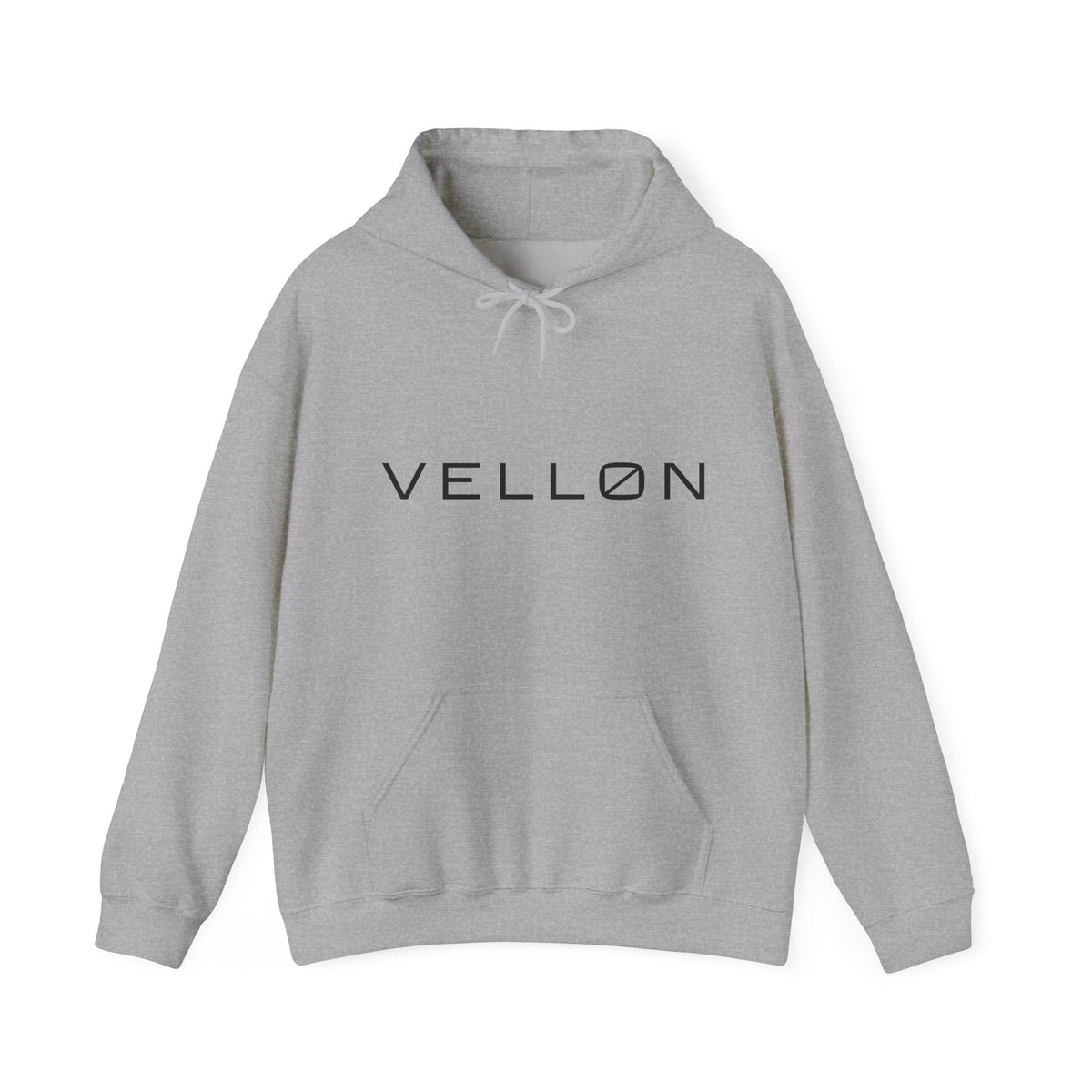 Vellon Mountain Logo Hoodie — Minimalist Outdoor Graphic Sweatshirt