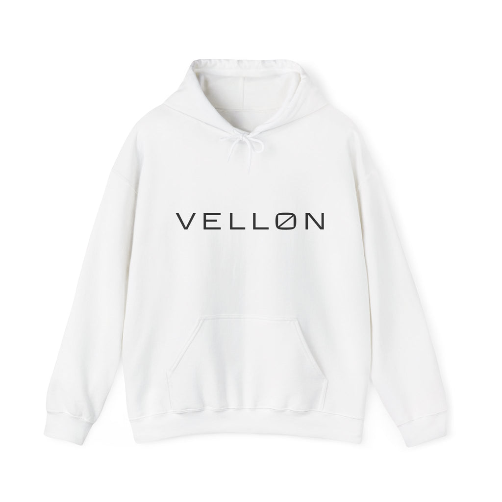 Vellon Mountain Logo Hoodie — Minimalist Outdoor Graphic Sweatshirt