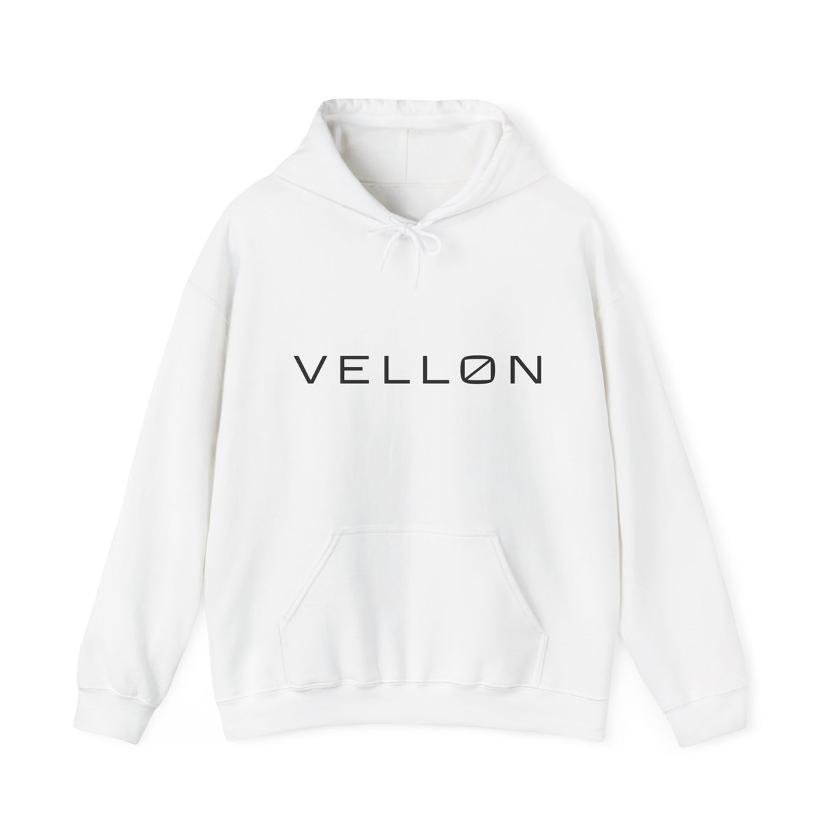 Vellon Mountain Logo Hoodie — Minimalist Outdoor Graphic Sweatshirt