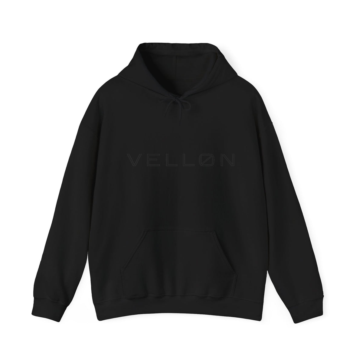 Vellon Mountain Logo Hoodie — Minimalist Outdoor Graphic Sweatshirt