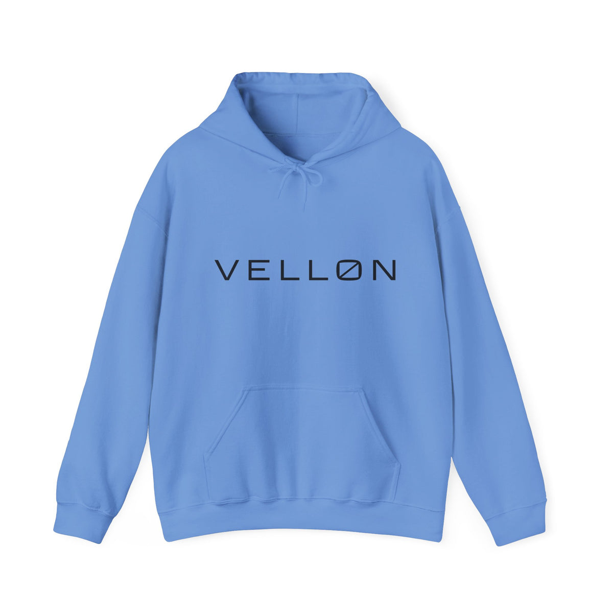 Vellon Mountain Logo Hoodie — Minimalist Outdoor Graphic Sweatshirt