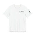 Empathy Script Tee | Star Geometric Back Graphic T-Shirt