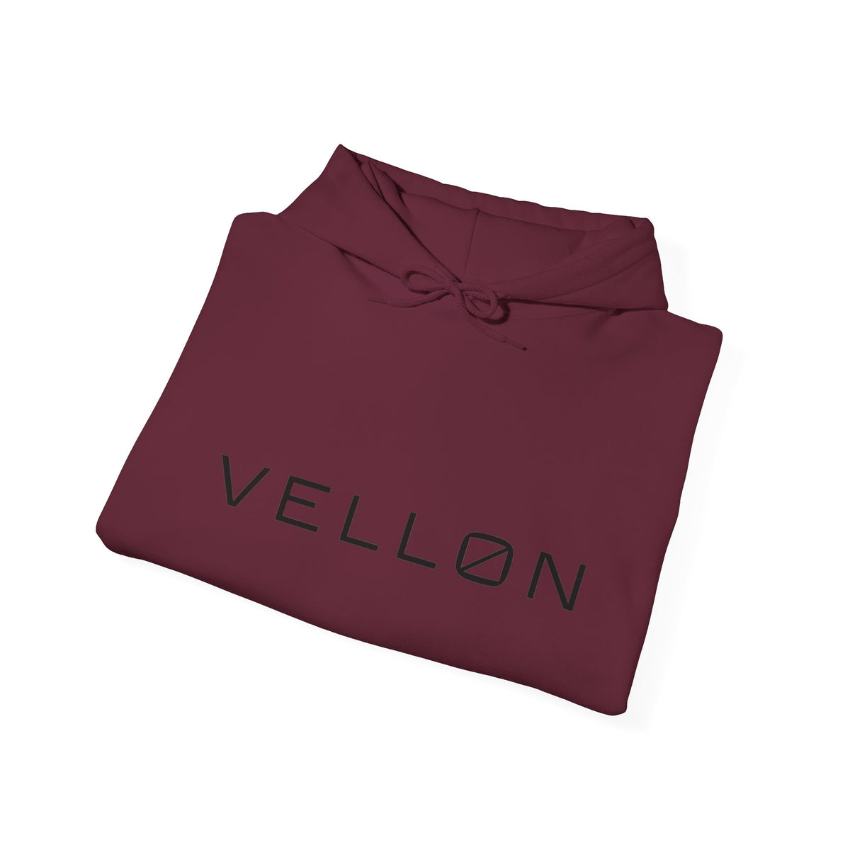 Vellon Mountain Logo Hoodie — Minimalist Outdoor Graphic Sweatshirt