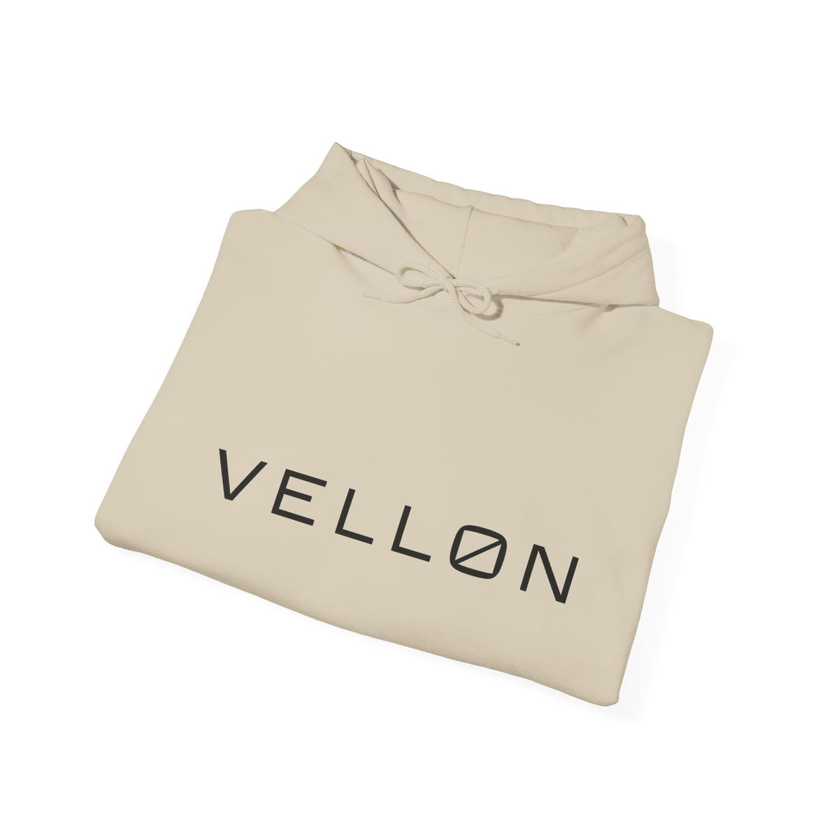 Vellon Mountain Logo Hoodie — Minimalist Outdoor Graphic Sweatshirt