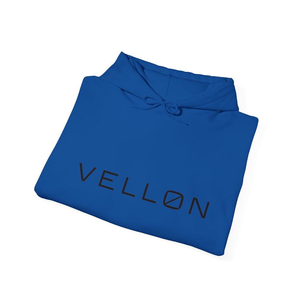Vellon Mountain Logo Hoodie — Minimalist Outdoor Graphic Sweatshirt