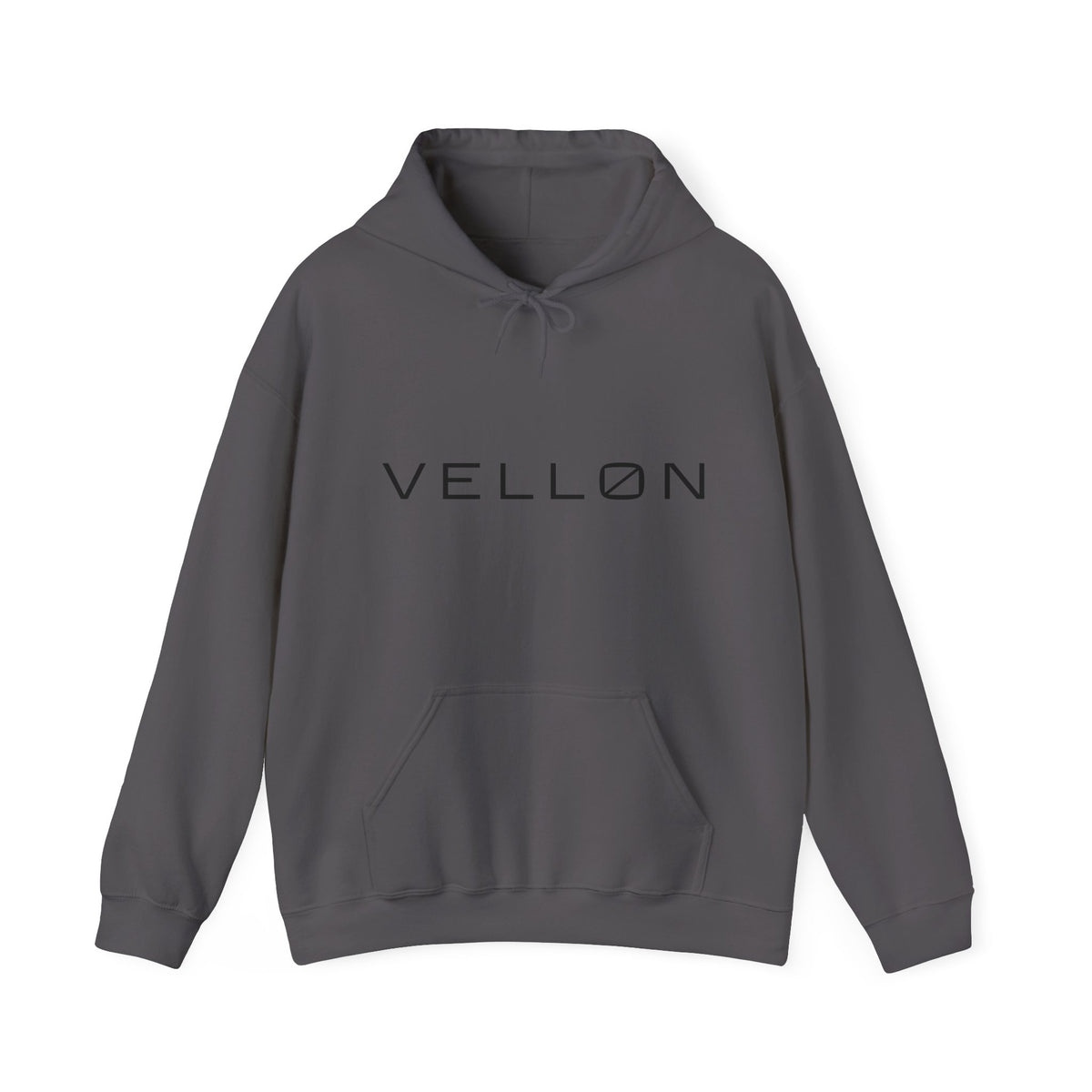Vellon Mountain Logo Hoodie — Minimalist Outdoor Graphic Sweatshirt
