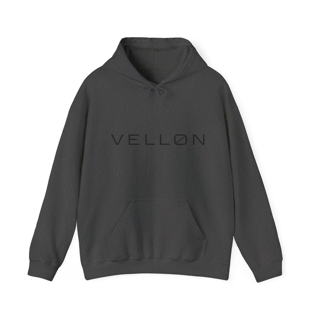 Vellon Mountain Logo Hoodie — Minimalist Outdoor Graphic Sweatshirt