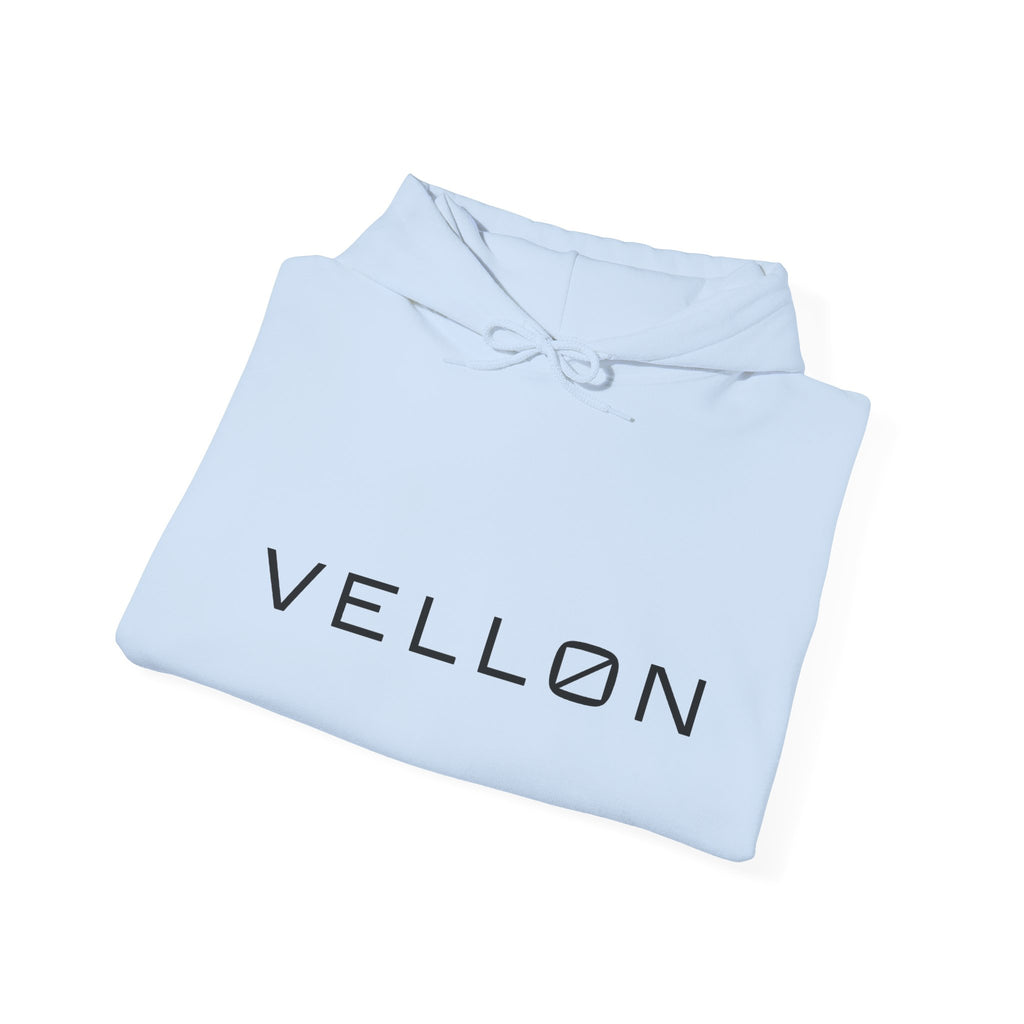 Vellon Mountain Logo Hoodie — Minimalist Outdoor Graphic Sweatshirt